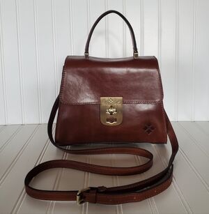 Patricia Nash Brown Leather Handbag NWT